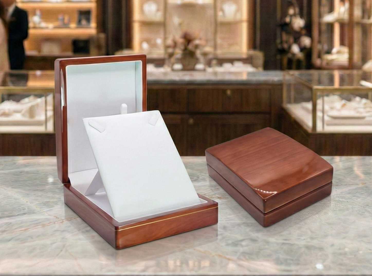 CAJA MADERA CADENA/AROS