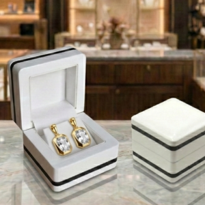 CAJA MADERA AROS BLANCO