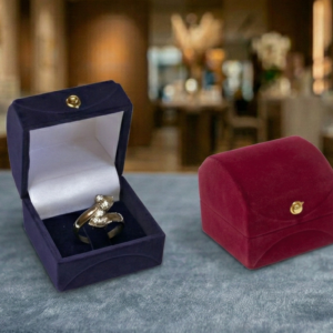 CAJAS TERCIOPELO ANILLO