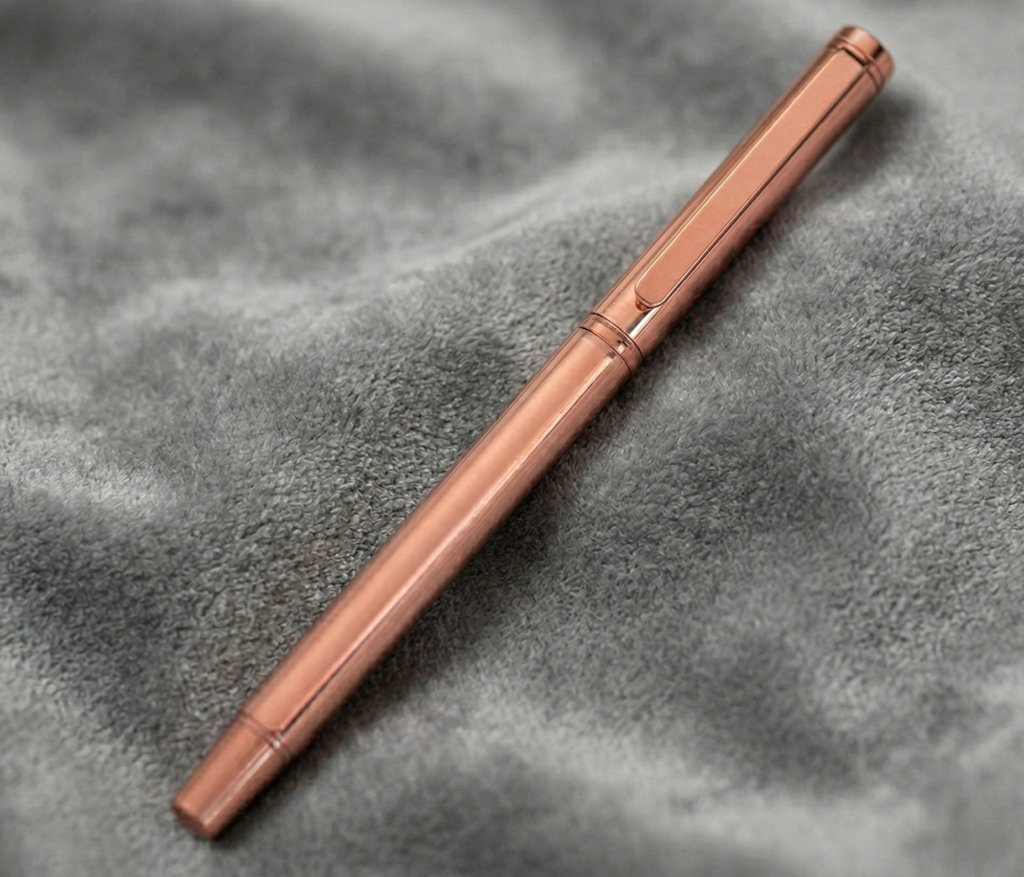 BOLIGRAFO EJECUTIVO COLOR ORO-ROSA